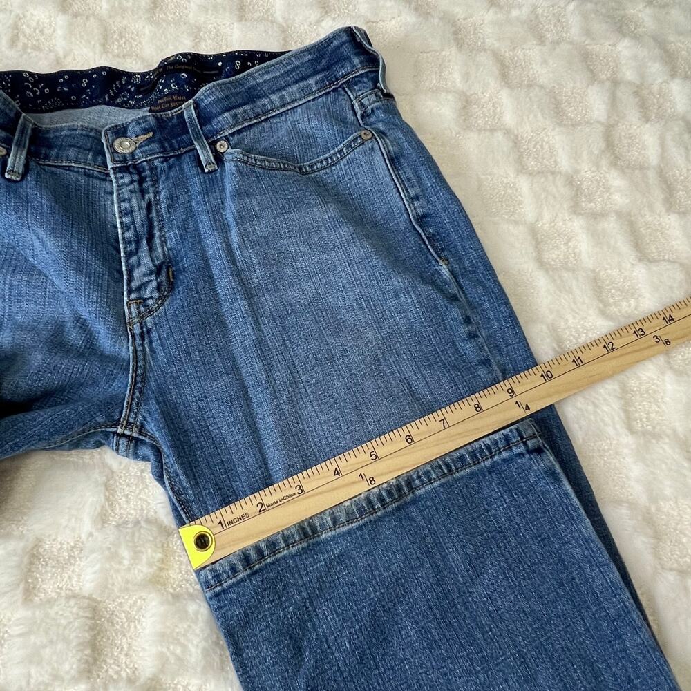 Levi’s 525 Perfect Waist Bootcut Jeans Women’s Size 10 Blue Denim - Picture 10 of 11